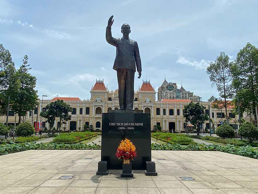 ベトナム独立の父とされるホー・チ・ミン（Ho Chi Minh）主席